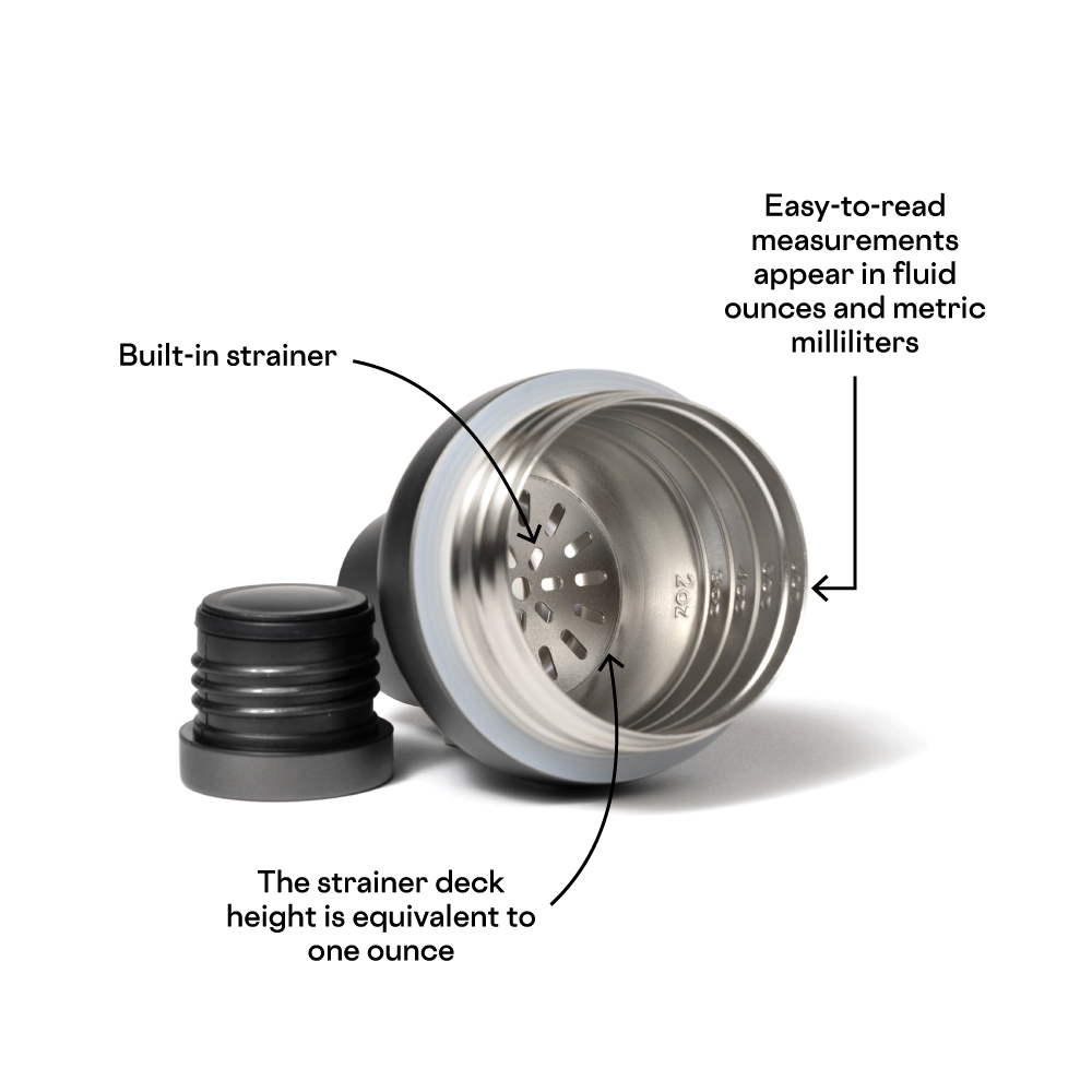 Cocktail Shaker Lid - Classic Daily Fit Style