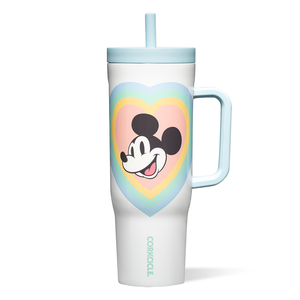 Mickey & Minnie Mouse Retro Rainbow Leakproof Cruiser - Travel Clean Set Style